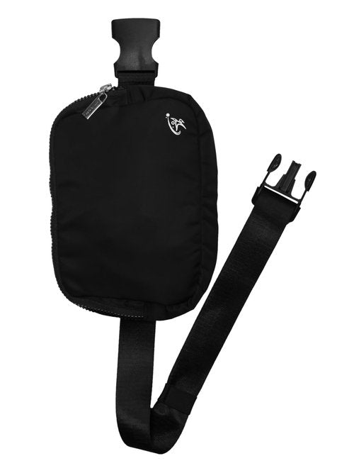 Strive Flex Crossbody Small Backpack Sling Bag for Women & Men, Chest Bag Daypack Fanny Pack Cross Body Bag for Outdoors Hiking Traveling (Black)