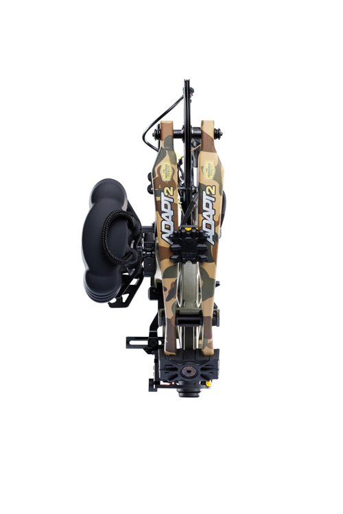 Bear Archery Adapt 2 Ready to Hunt Compound Bow Archery Set with Archery Accessories Including IMS V-Biscuit Rest, 4 Pin Sight, & Stabilizer, 24”- 31” Draw Length, Up to 320 FPS