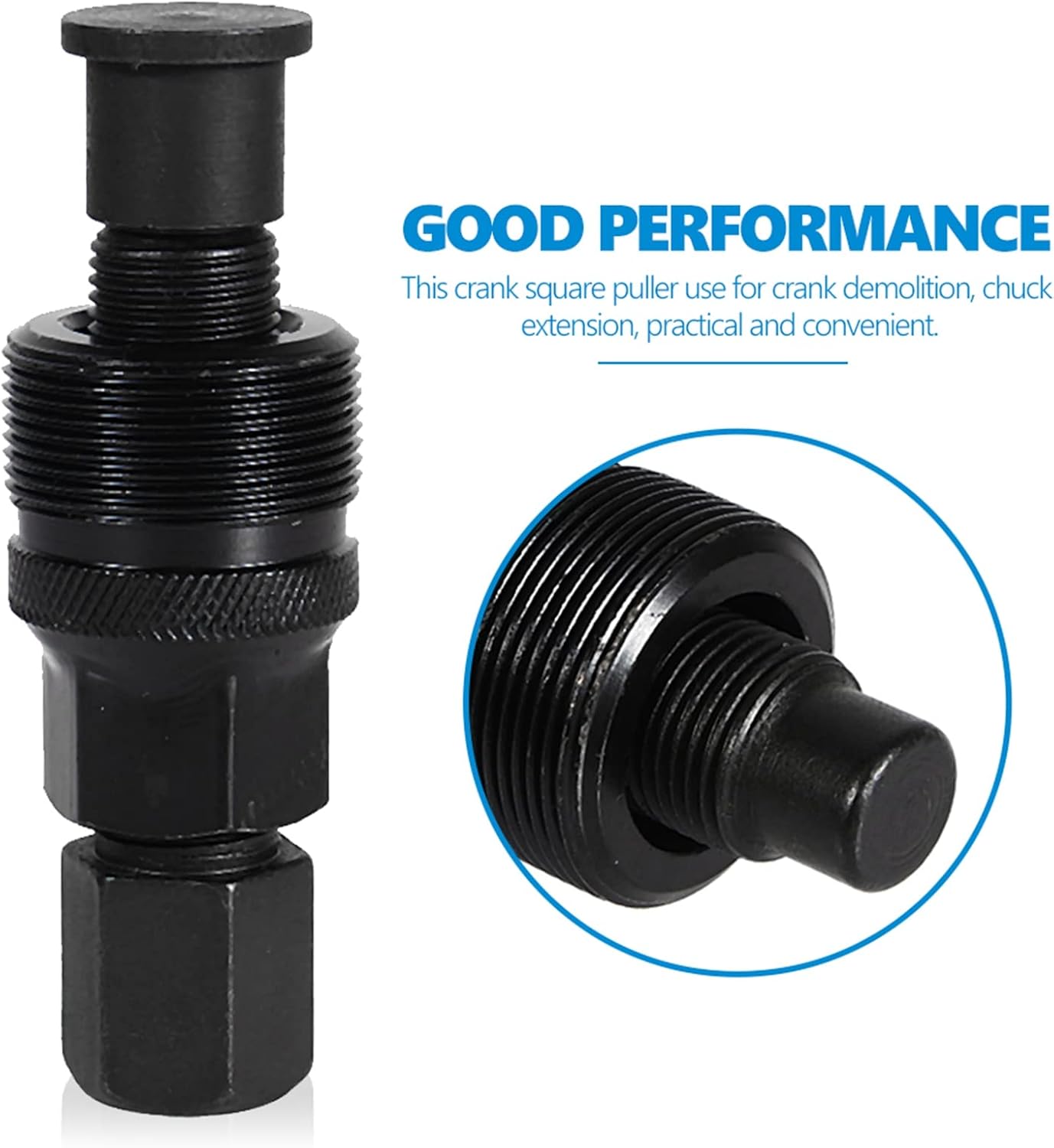 Alomejor Crank Puller Cycling Bracket Freewheel Removal Tool Crankset Crank Arm Puller Maintenance Remover Kits