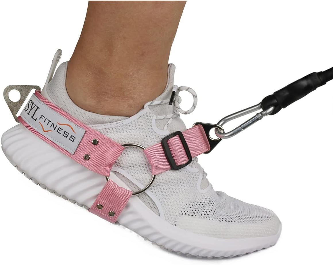 Glute Workout Kickback Strap – Booty Building and Workout Trainer – Home and Gym Leg Resistance Booty Bands for Cable Machines