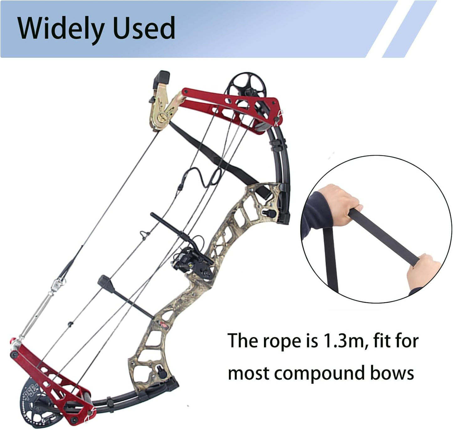 AMEYXGS Archery Compound Bow Press Portable Bow Press Bow Open Tool Bow Tuning Accessory for Hunting Shooting Outdoor