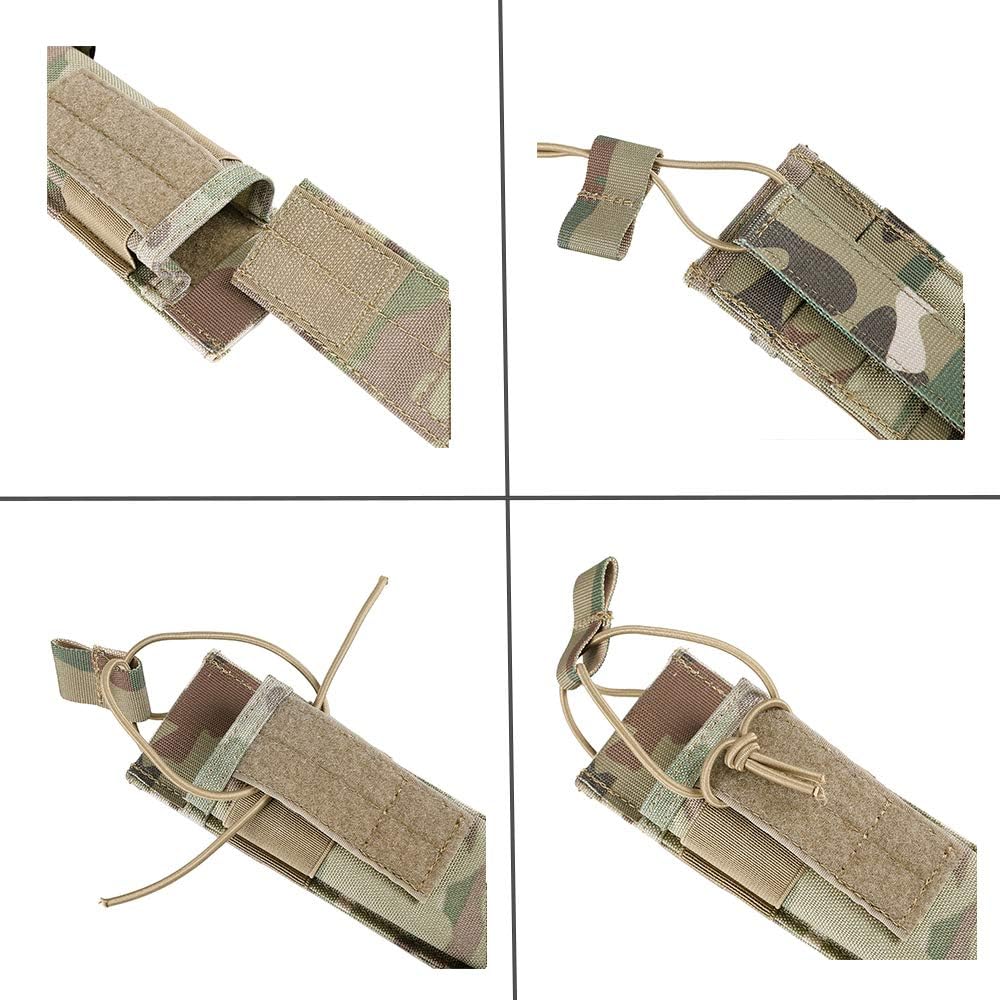 EXCELLENT ELITE SPANKER Open Top Single/Double/Triple Kriss Mag Pouch Tactical Molle MP7 Magazine Pouch