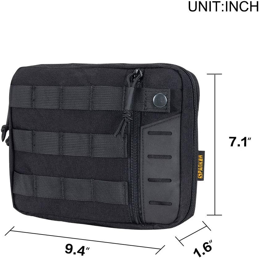 EXCELLENT ELITE SPANKER Molle Admin Pouch Tactical EDC EMT Utility Tool Pouch Medical Organizer Bag Modular Pouches Waist Pouch