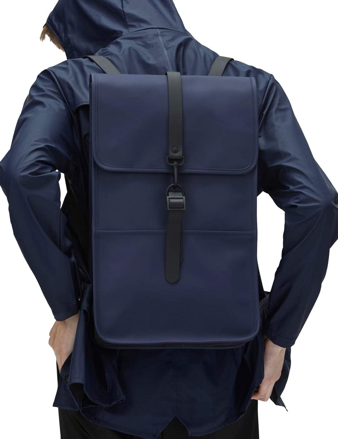RAINS Men's Backpacks, Green, One Size