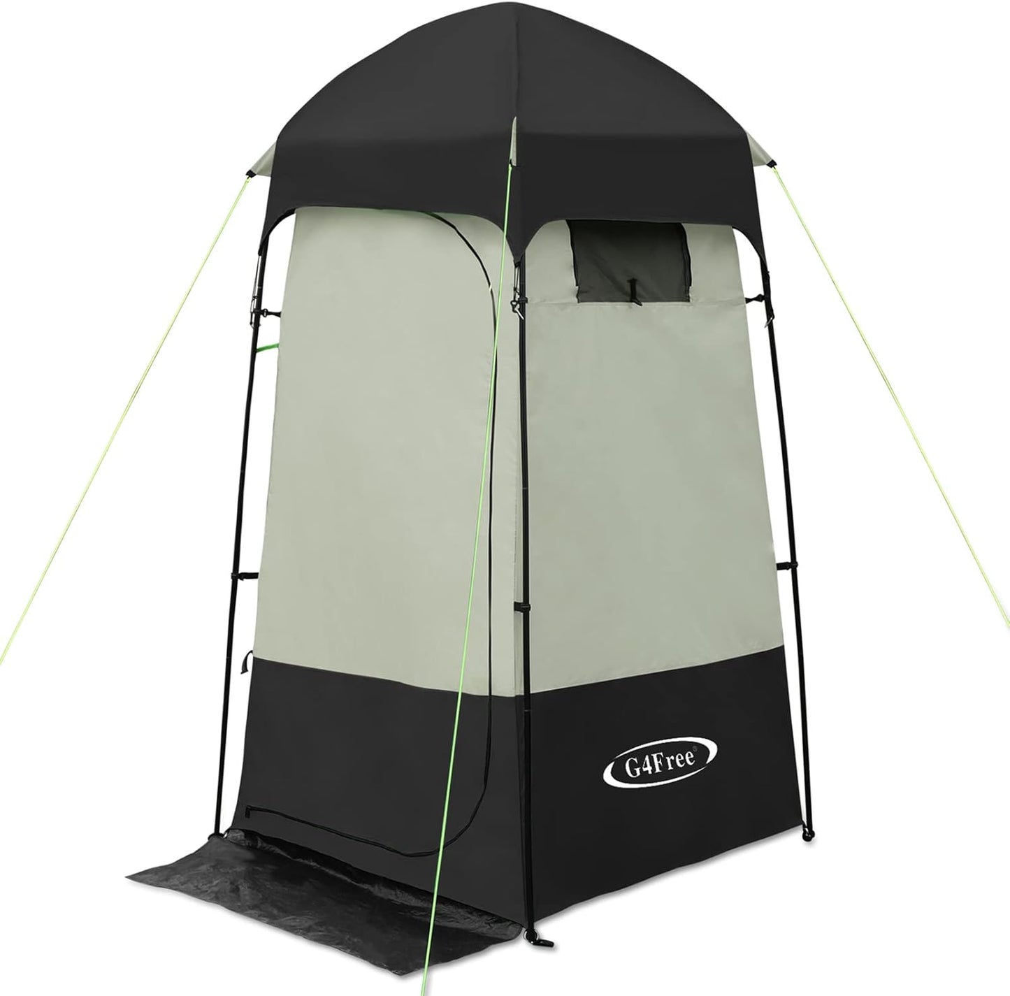 G4Free Camping Shower Tent Privacy Tent Dressing Changing Room Portable Toilet Rain Shelter for Beach with Carry Bag