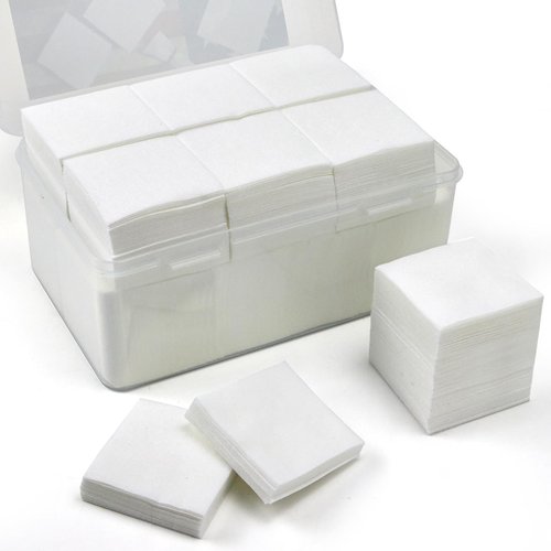 Highly Absorbent Gun Cleaning Patches for Firearms, 2" Gun Cleaning Cloths Lint Free for 5.56-9mm/.38-.45 Cal,900 PCS Thick Gun Patches in Storage Box, Fit for Most Caliber Gun Cleaning Supplies