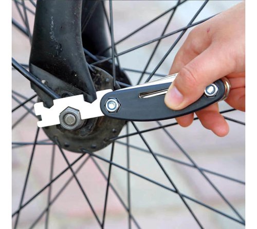 Zuobeiyi Bike Repair Tool Kit Portable, 16 in 1 Bicycle Multitool with Tire Levers Hex Spoke Wrench for Road Mountain Bikes Cycling Maintenance, 27 Pieces