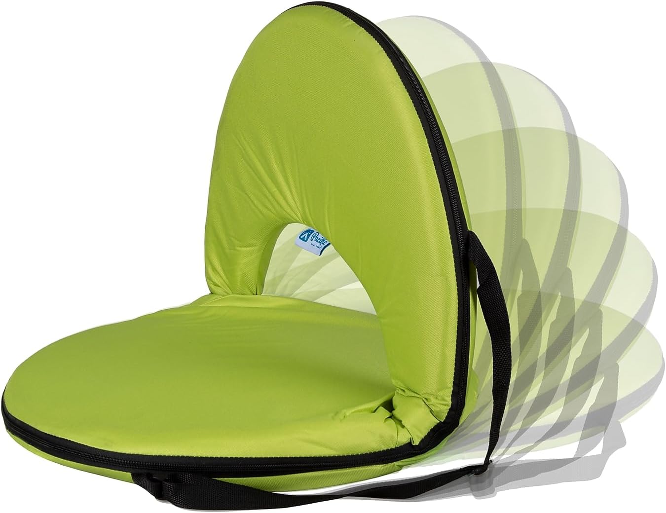STANSPORT - Go Anywhere Multi-fold Comfy Padded Floor Chair With Back Support