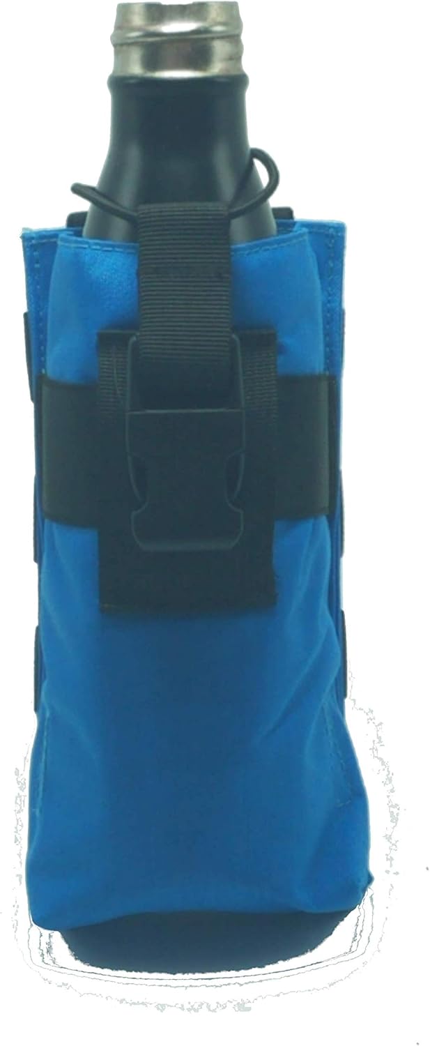 Water Bottle StrapPack - Backpack Shoulder Strap Pocket, Fits Bottle up to 3.25" Wide