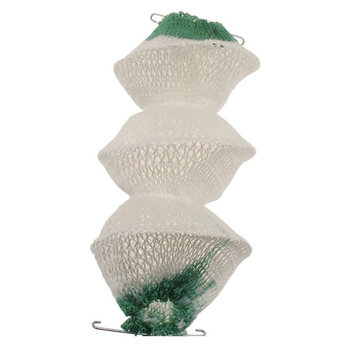 OZXNO Lantern Mantles Insta-Clip 2#95 Mantles 3-Layer Accordion Shape Gas Lamp/Lantern Mantles with 2 Install Clip (6pcs), White