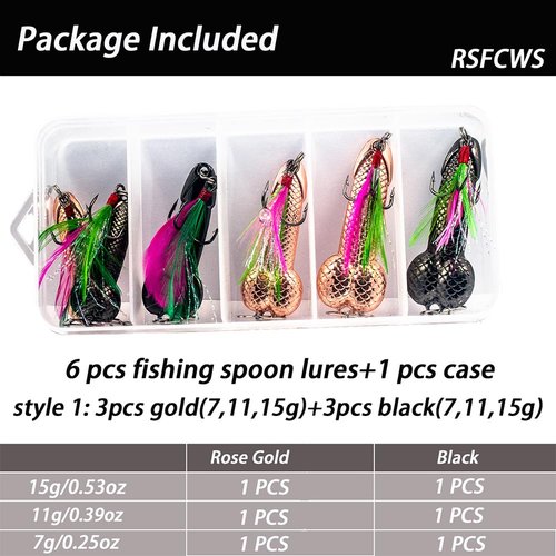 Topwater Bass Fishing Lures Kit, Gag Things for Men for Trout, Mackerel, Fishing Accesories Tackle Gear and Equipment, Fishing Stuff Must Haves