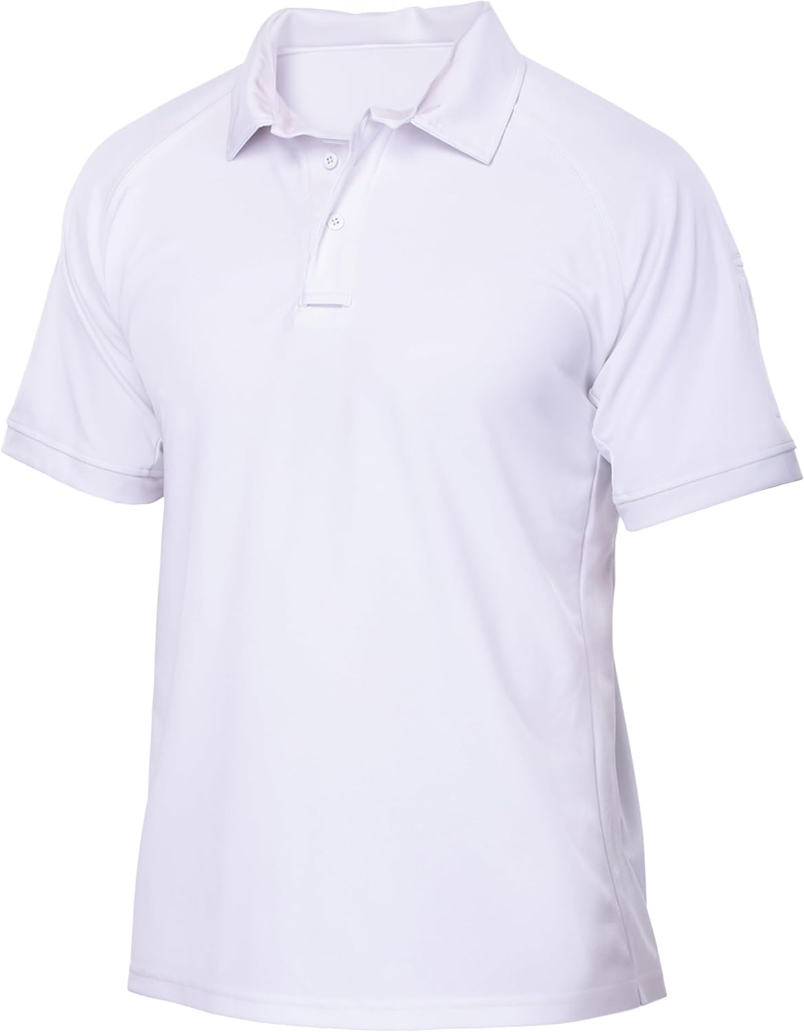Vertx Mens Tactical Polo Shirt, Short Sleeve T-Shirt, Breathable, Temperature Regulating, for Police, Security, Relaxed Fit