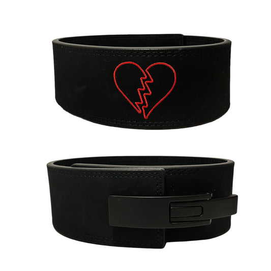 Generic Broken Heart Lever Belt - Extreme Heavy Duty Leather Belt, Weight Lifting Belt, Heavy Duty Powerlifting Belt, Weightlifting Gym Belt for Deadlifts Squats Back Support (Medium)