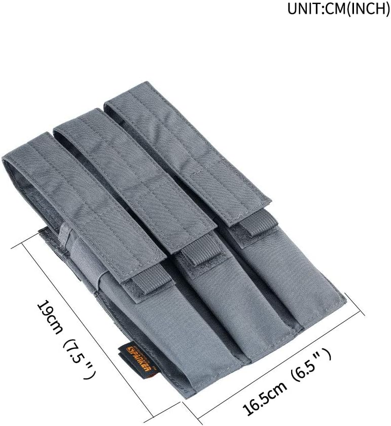 EXCELLENT ELITE SPANKER Open Top Single/Double/Triple Kriss Mag Pouch Tactical Molle MP7 Magazine Pouch