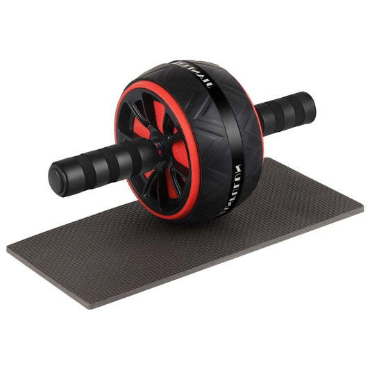 Ab Roller Wheel for Core & Abdominal Workout – Fitness Equipment for Men & Women, Home Gym Exercise Wheel with Knee Pad – Strength Training Gear for Abs & Core