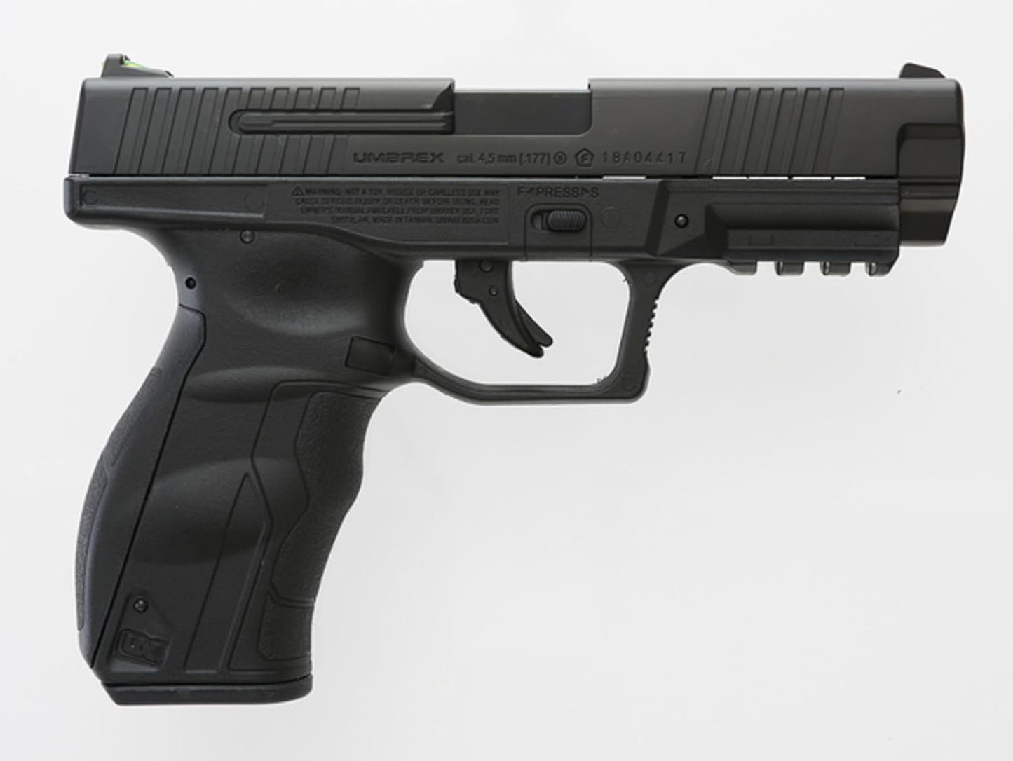 Umarex 9XP .177 Caliber BB Gun Air Pistol - High-Power, Compact Design, Black