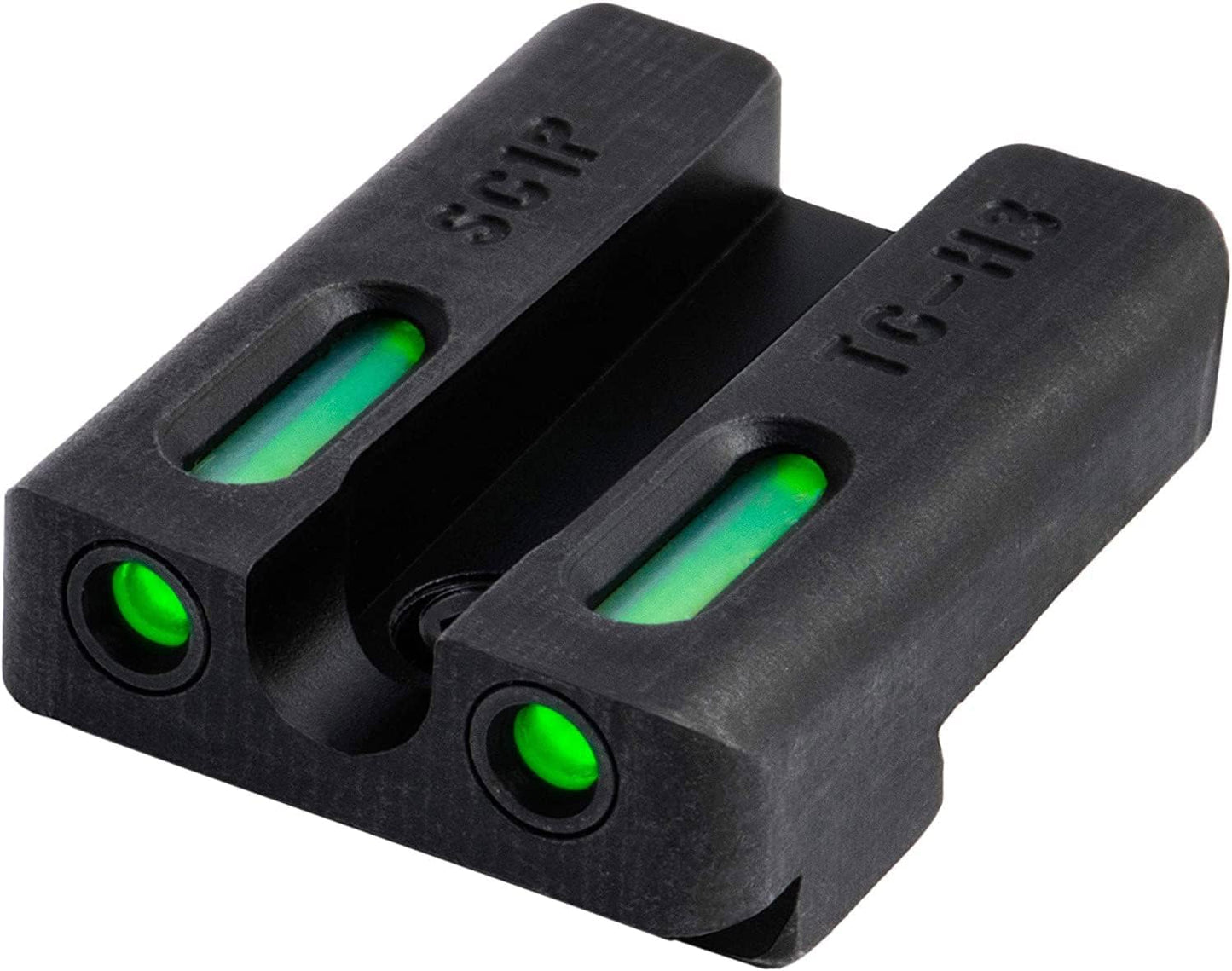 Truglo TFX PRO Night Sight for Handguns - Glowing Tritium & Fiber Optic, Compact & Durable
