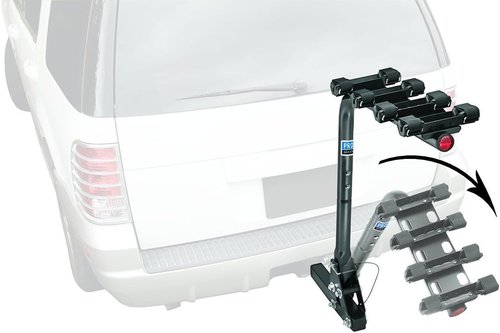 Draw-Tite 63124 Eclipse Black 2-Inch Sq. 4 Bike Carrier