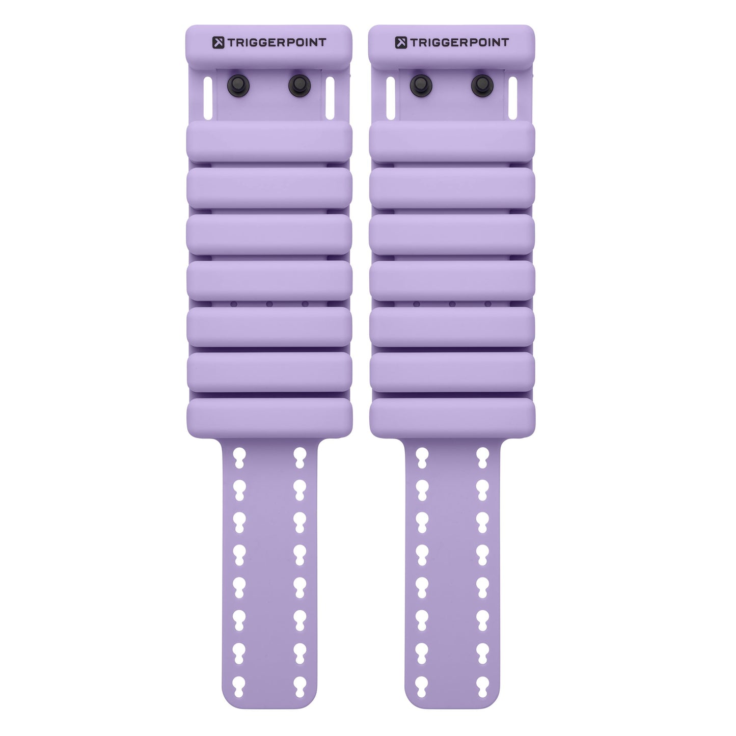 TriggerPoint: Adjustable Ankle and Wrist Weights for Men and Women - 2LB (1 Pair) - Lavender - Perfect for Yoga, Pilates, Home Workouts, and More