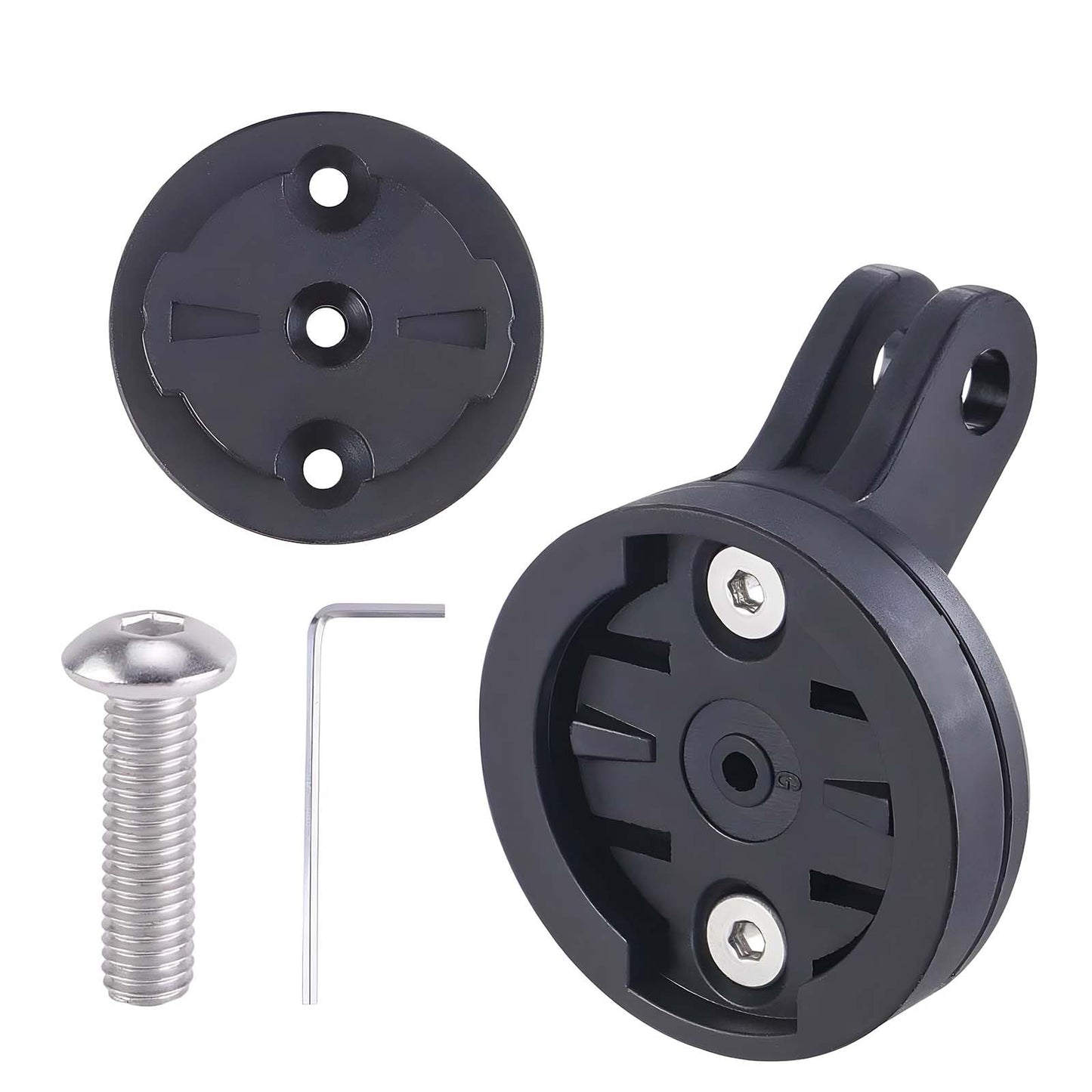 Fits for Gopro Quick Release Interface Bike Headlight Adapter Mount,Compatible with Lezyne Olight Magicshine