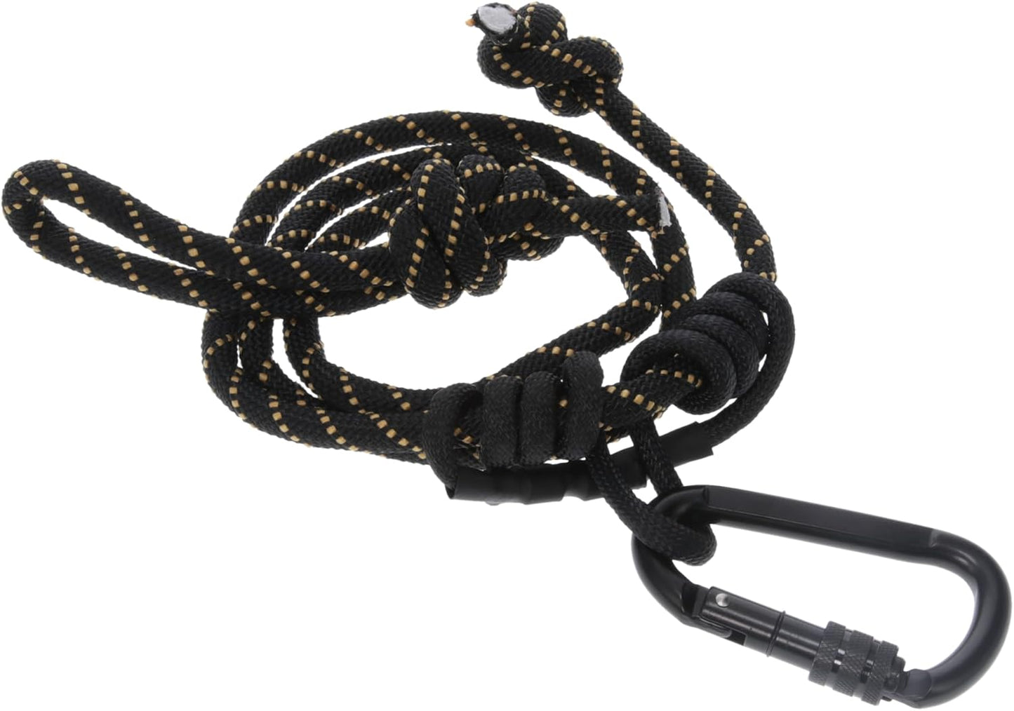 Safety Harness Lineman's Rope - MUDDY Black & Orange, Durable & Reliable