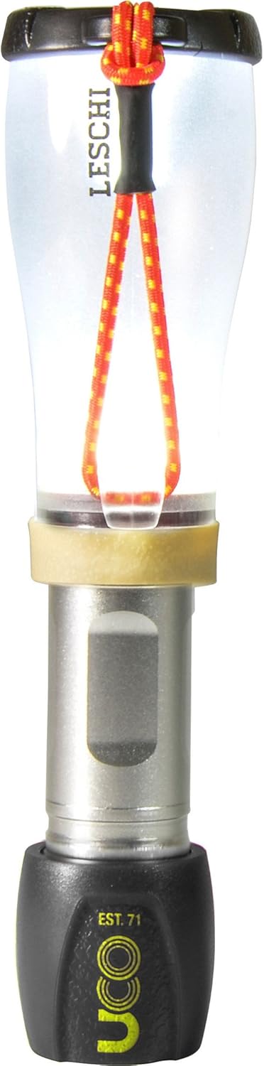 UCO Leschi 110 Lumen Compact LED Lantern and Flashlight with Dimmer and Strobe