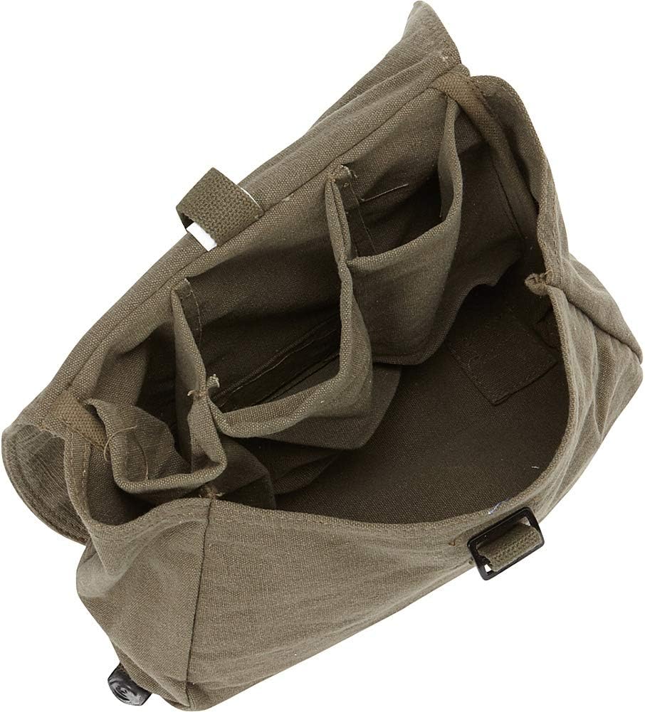 Fox Outdoor Products Retro Hungarian Shoulder Bag, Peace Khaki, 43-098