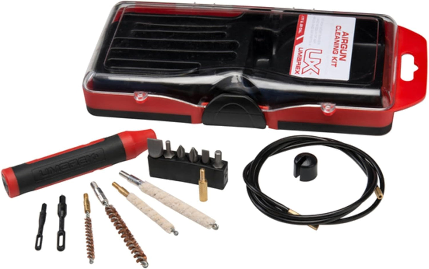 Umarex Air Gun Cleaning Kit for .177 & .22 Caliber - Rod, Brushes, Mops & More