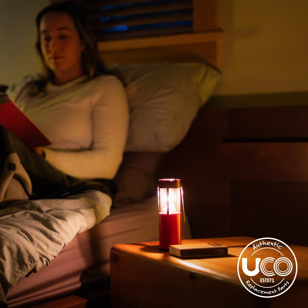 UCO 12-Hour Beeswax Candles for Lanterns | Long-Burning & Made in USA