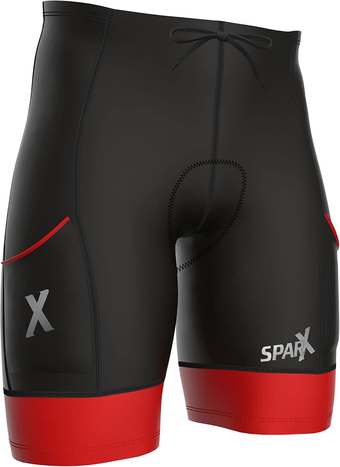 Sparx Men's Active Triathlon Short Tri Cycling Short Swim Bike Run