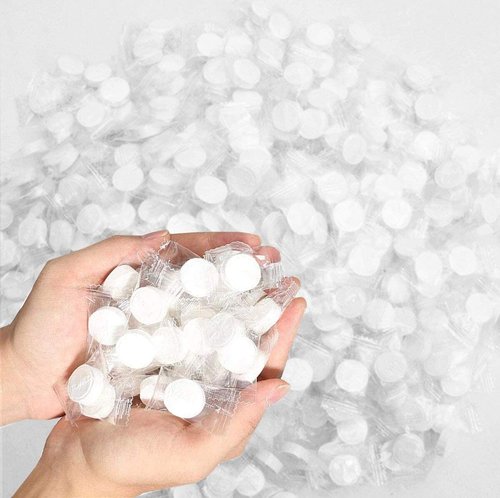 Swity Home Compressed Towel Coin Tissues Portable Wipe Napkin Paper Tablets Non-Woven Disposable Compressed Cotton Tissue Towel Home Hand Wipes
