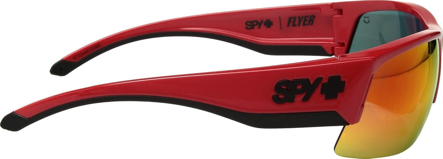 Spy Optic Flyer Red/Happy Gray Green W/Red Spectra One Size