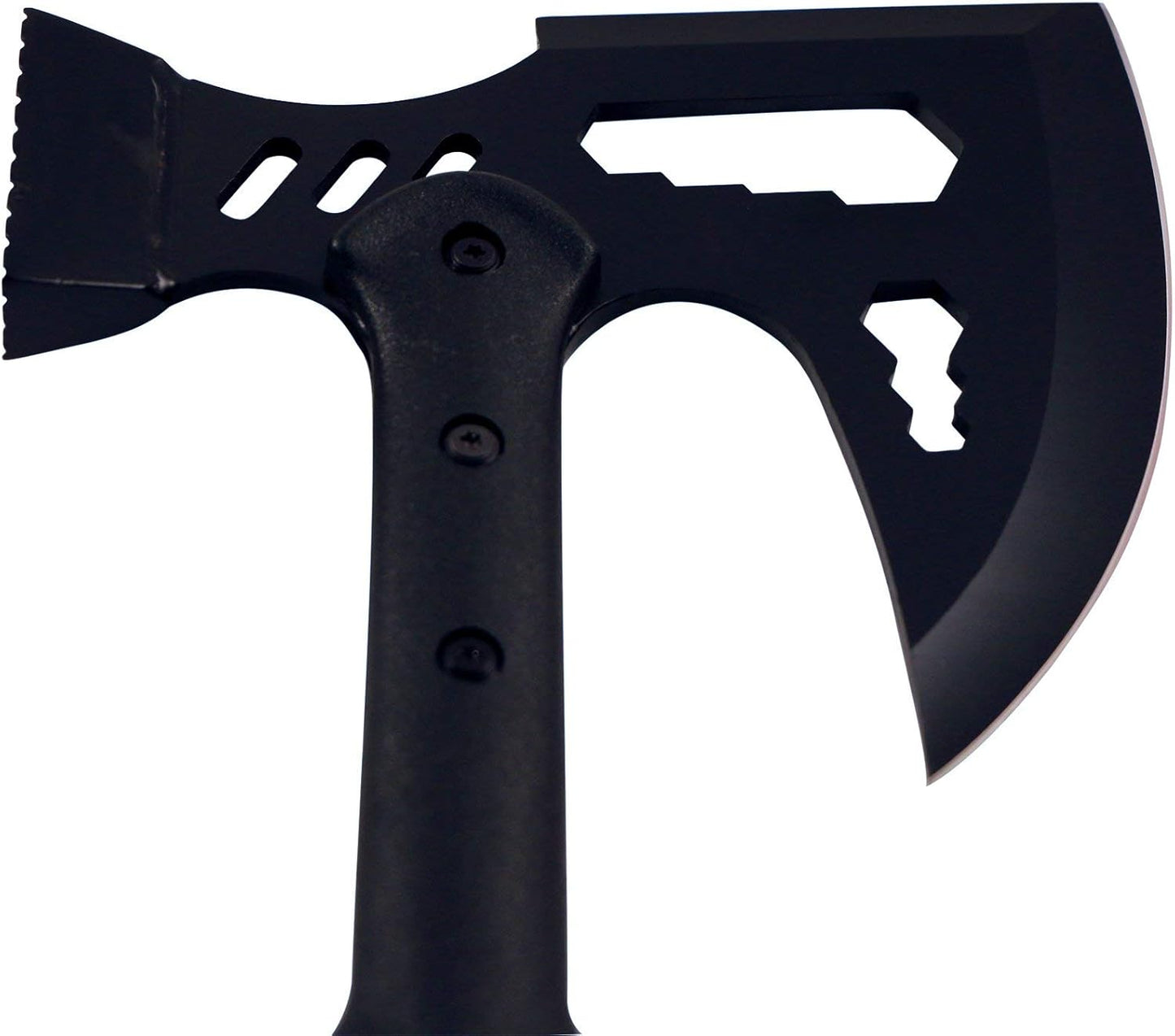 Wartech XBK04 Buckshot Tactical Multi Tool Hammer Axe with Paracord Handle, 17", Black