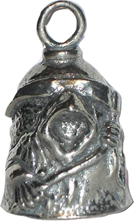 Vance Grim Reaper Guardian Biker Bell, Gray, Small