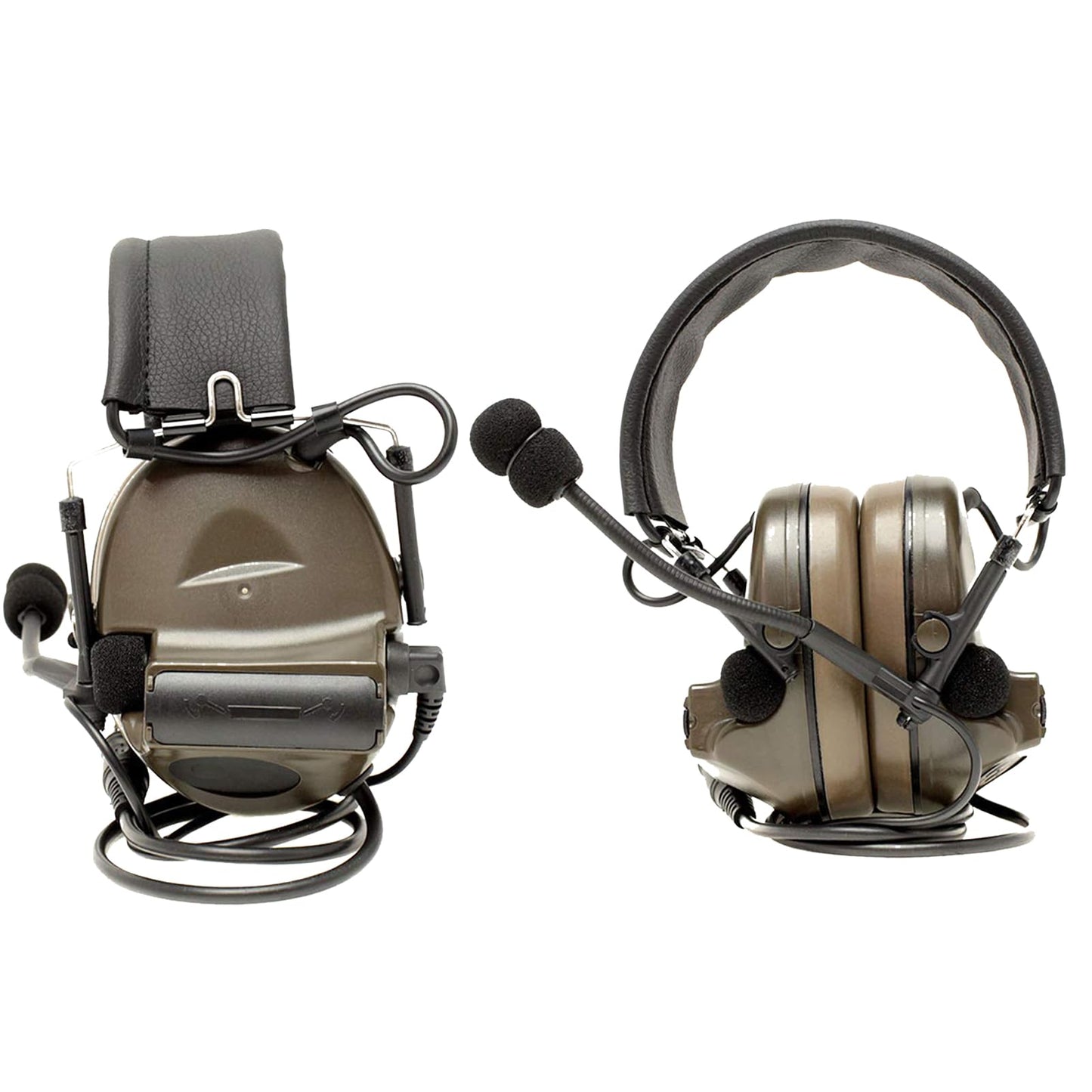 JinBling Tactical Headset with ptt,Z-Tactical C2 Airsoft Headset with U94-KEN Push-to-Talk