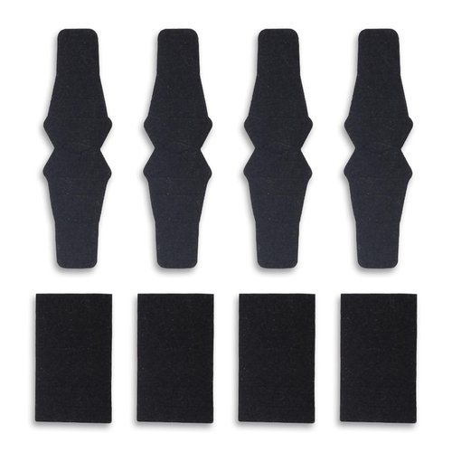 NIIIYTYB 4 Set Arrow Rest Felt Arrow Drop Away Tape Quality Design for Compound Bows, Recurve Bows Archery Grip Sight Felt Pad Anti-Slip Sticker for HDX Arrow Rest