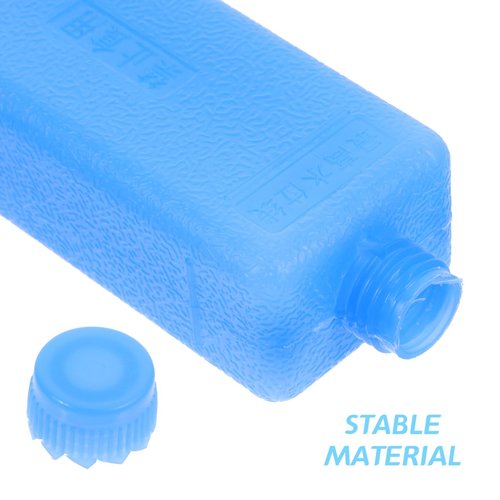 BESPORTBLE Ice Packs for Coolers, 4Pcs Reusable Ice Blocks Cooler Freezer Blocks for Lunch Boxes, Camping, Picnics, Beach, Fishing, Outdoor Sports (4.48x1.56x1.2in)