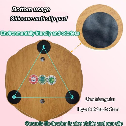 Mirotuz Ab Twister Board for Exercise,12 inch Waist Twisting Disc,Wood Waist Twisting Disc,Full Body Toning Workout,for Slimming and Strengthening Abdominal & Stomach Exercise Equipment