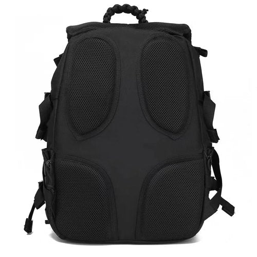 Visnalefry 35L 1000D Nylon Camping Backpack Waterproof Trekking Fishing Hunting Bag Outdoor Tactical Molle Climbing Rucksack Bag (CP)