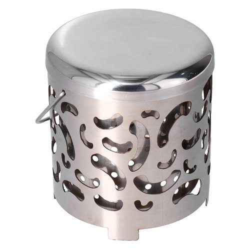 Camping Heater Hood Grilling Stove Heating Cover Lid Outdoor Heating Stove Stainless Steel Set Camping Heating Cover
