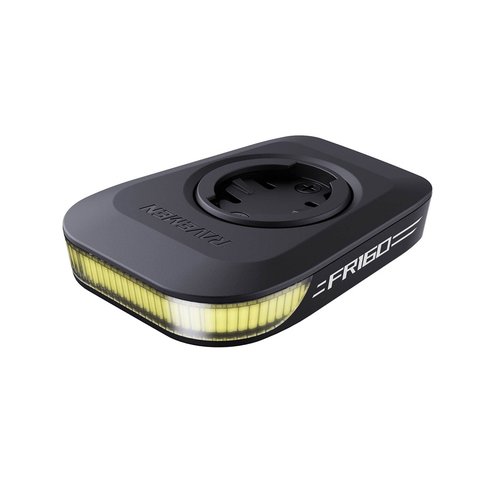 RAVEMEN FR160 Compatible with Garmin Bike Computer, Bike Light for Being Seen, Compact Flashing Light for Bike Safety with 6 Modes, Side Visibility (Patent Protected)