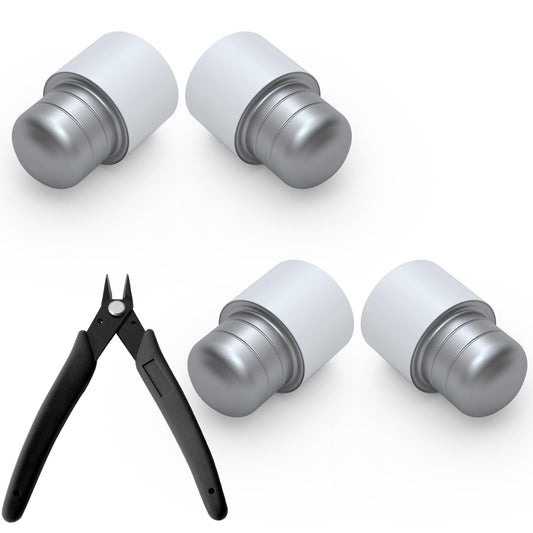 Well-aimed Replacement Rivets Compatible with Oakley Holbrook OO9102 Sunglasses - Silver
