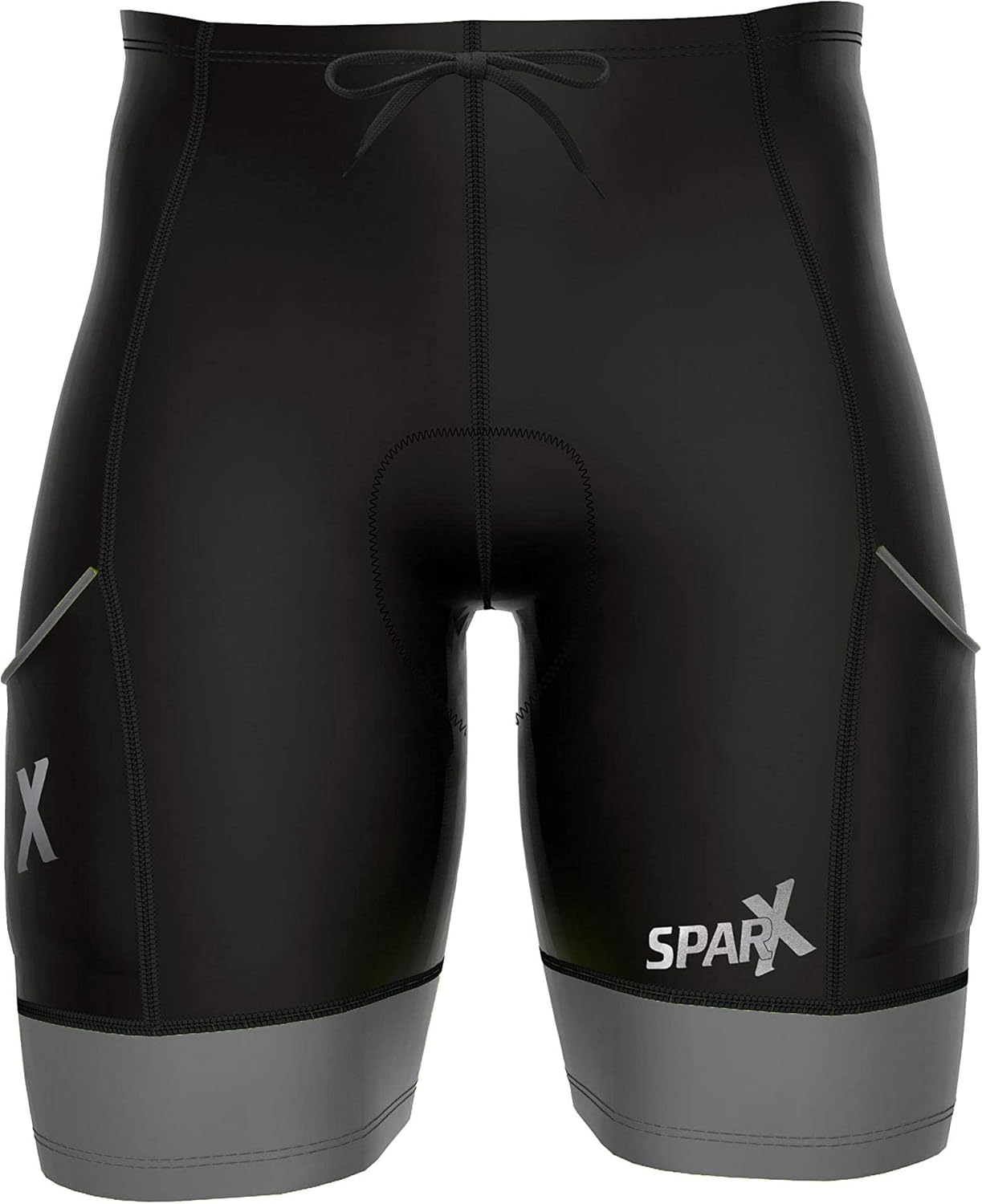 Sparx Men's Active Triathlon Short Tri Cycling Short Swim Bike Run