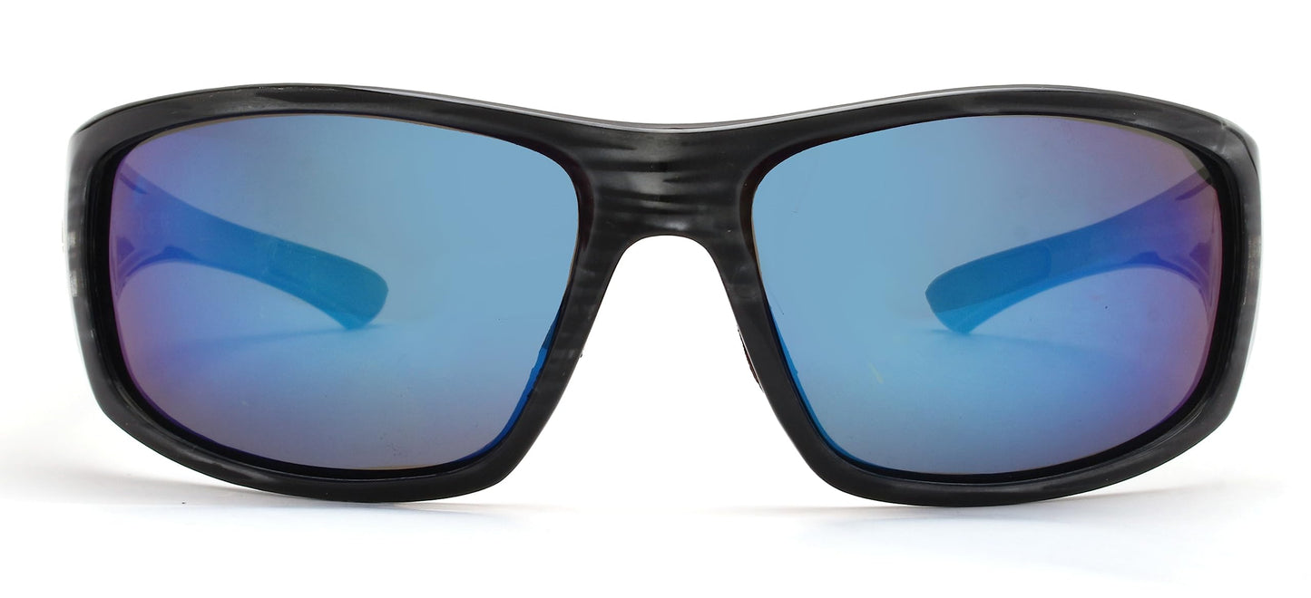 Fishoholic Polarized Fishing Sunglasses with Metal Logo UV400 Fishing Gift with Hard Case and Pouch