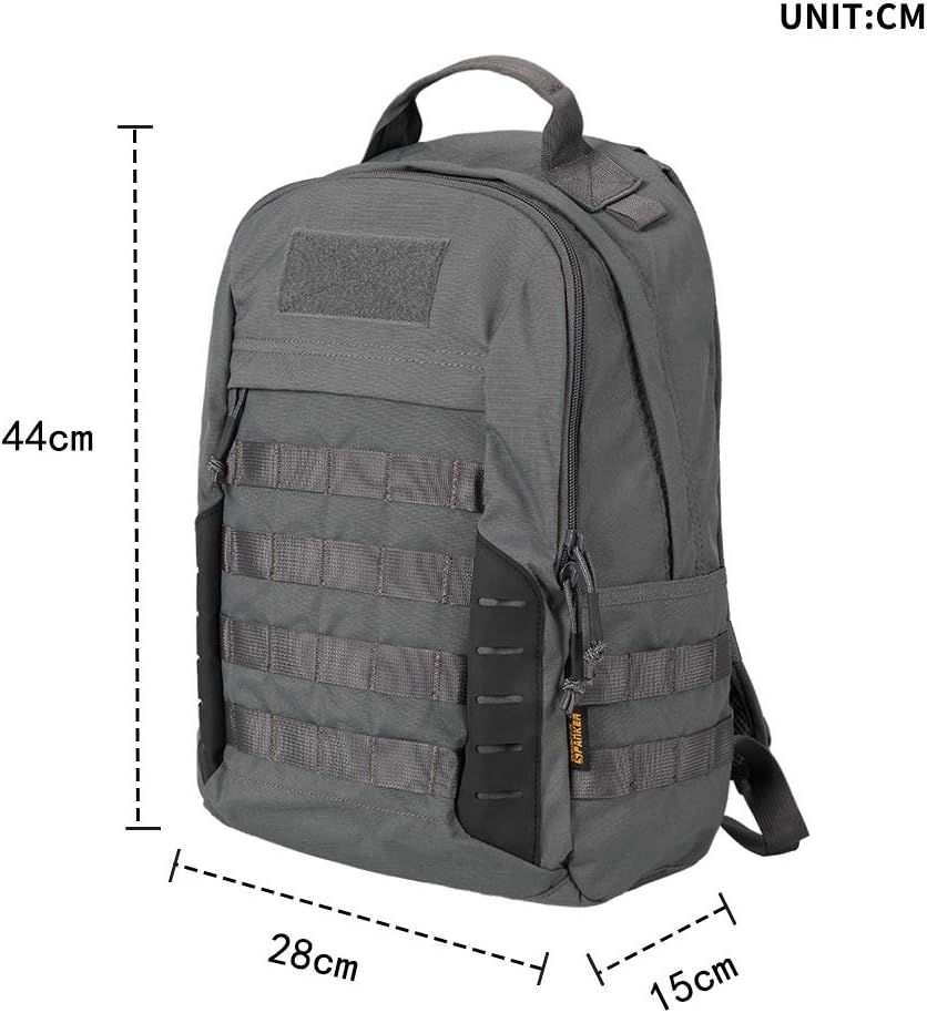 EXCELLENT ELITE SPANKER Military Tactical Backpack 18L Molle Backpacks Army Assault Survival Rucksack Pack (RGN)