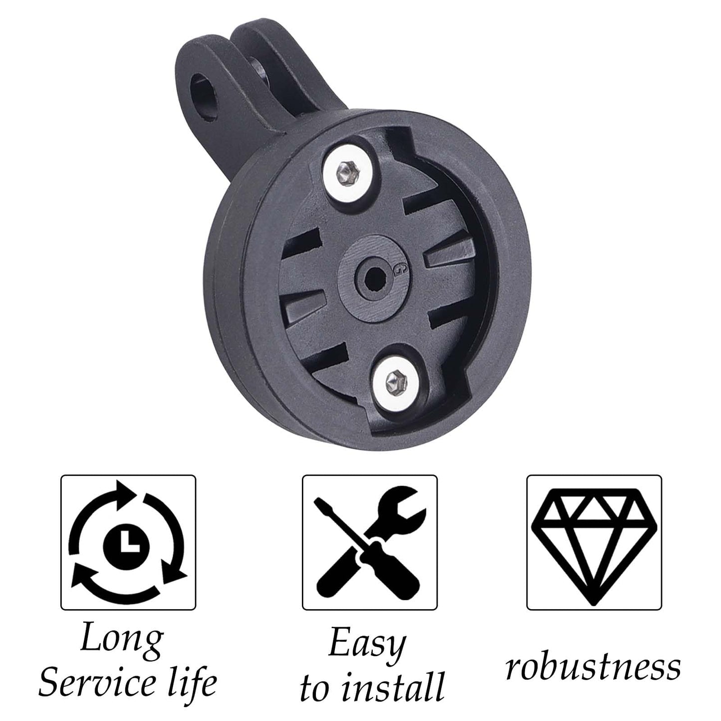 Fits for Gopro Quick Release Interface Bike Headlight Adapter Mount,Compatible with Lezyne Olight Magicshine