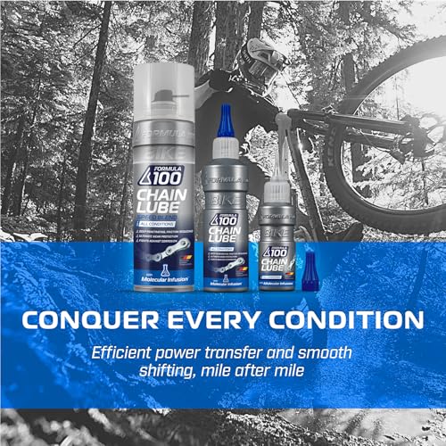 All Conditions Bike Chain Lube ? All-Weather Lubricant for Bicycles & Electric Bikes ? Protects Against Wear, Reduces Friction, Fights Corrosion ? 50ml (1.69 oz)