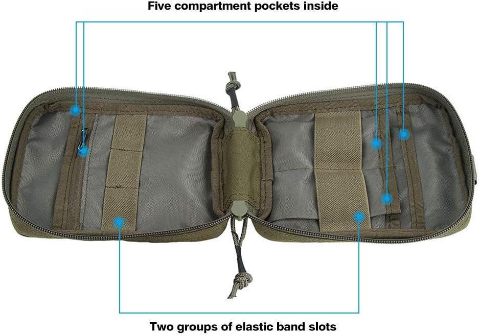 EXCELLENT ELITE SPANKER Molle Admin Pouch Military Utility Tool Pouch EDC Molle Pouchs Gadget Waist Bags