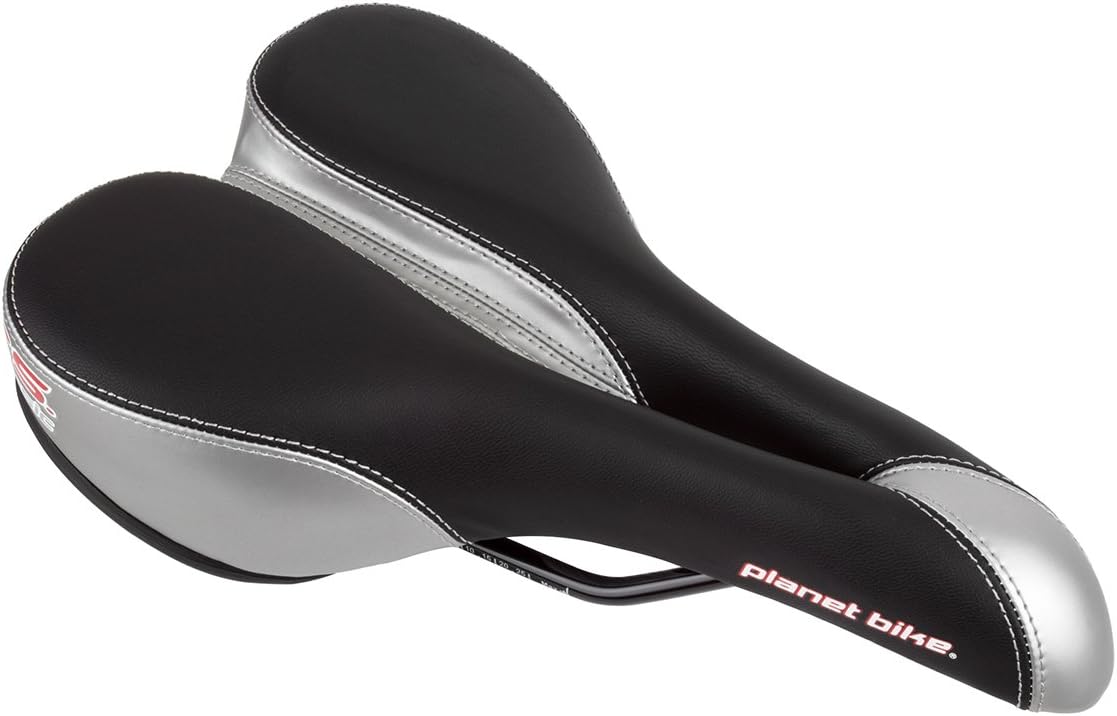 Planet Bike A.R.S. Classic bike seat - men's (black & silver)