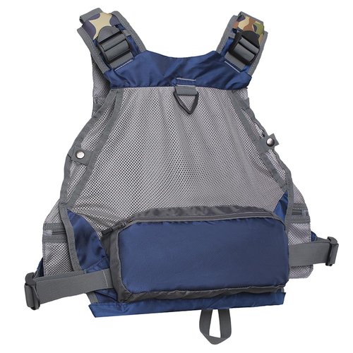 Kylebooker Fly Fishing Vest Pack Adjustable for Men and Women(Blue)